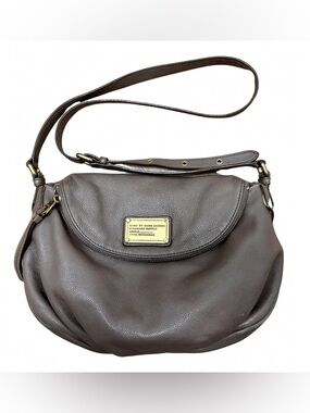 MARC BY MARC JACOBS GREY NATASHA SHOULDER BAG CROSSBODY